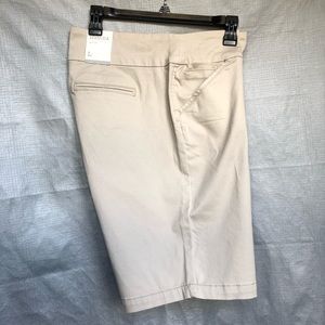 NWT Khaki Bermuda Shorts